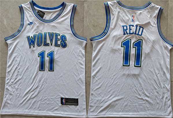 Men%27s Minnesota Timberwolves #11 Naz Reid White Stitched Jersey->arizona cardinals->NFL Jersey